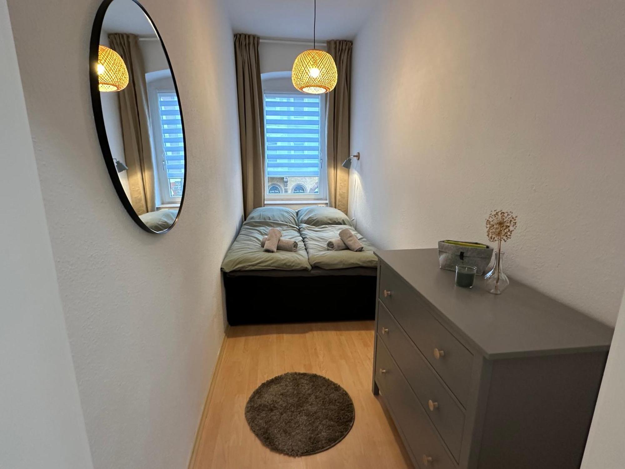 Ferienwohnung Fuer 8 Mit Balkon Erfurt Esterno foto